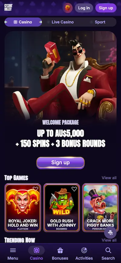 casinobossy Nieuwe Online Casino België 2026