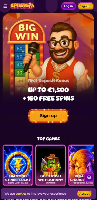Spinania -  Nieuw Online Casino België